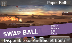 Jeu vidéo Android et bada Eole and the paper ball