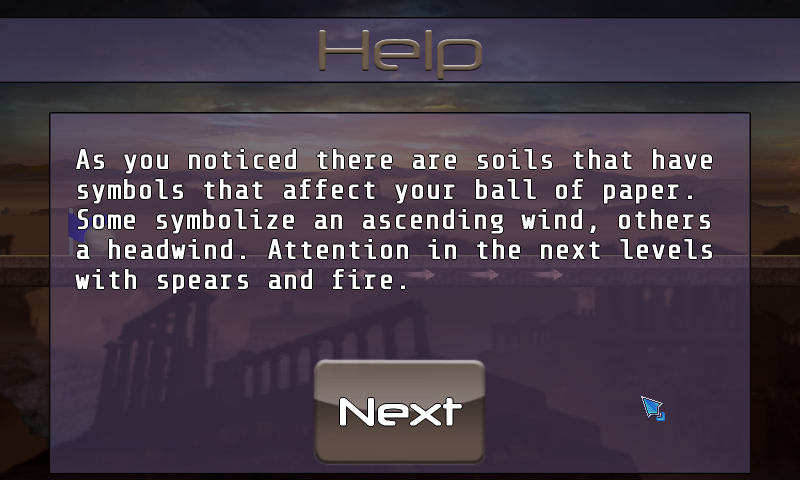 in game tutorial