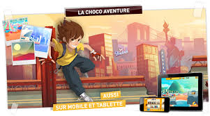 la choco aventure est un jeu fait pour Poulain