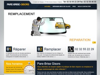 ne laisser pas votre brise de glace se fissurer. car glass.